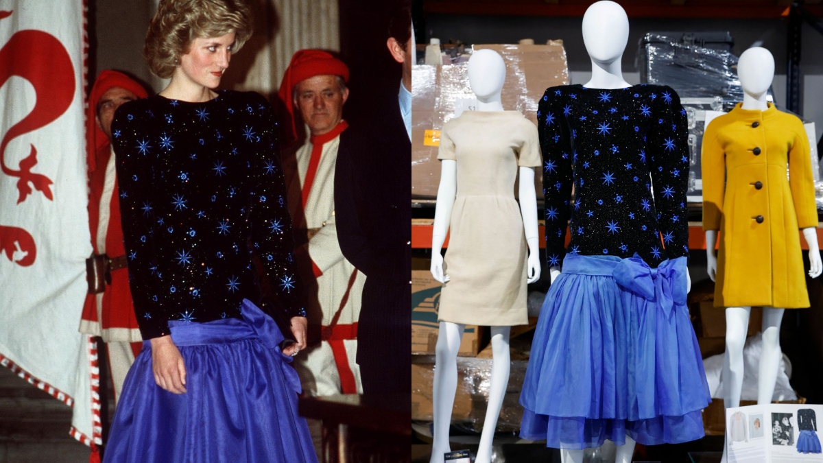 Princess Diana's dress fetches 11 times the estimated price at an ...