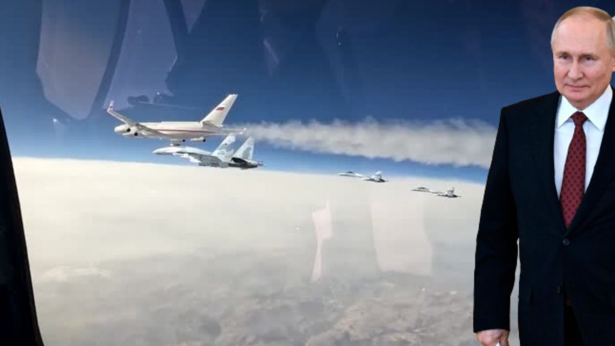 Russian fighter jets escort Putin's plane en route to Abu Dhabi I Watch