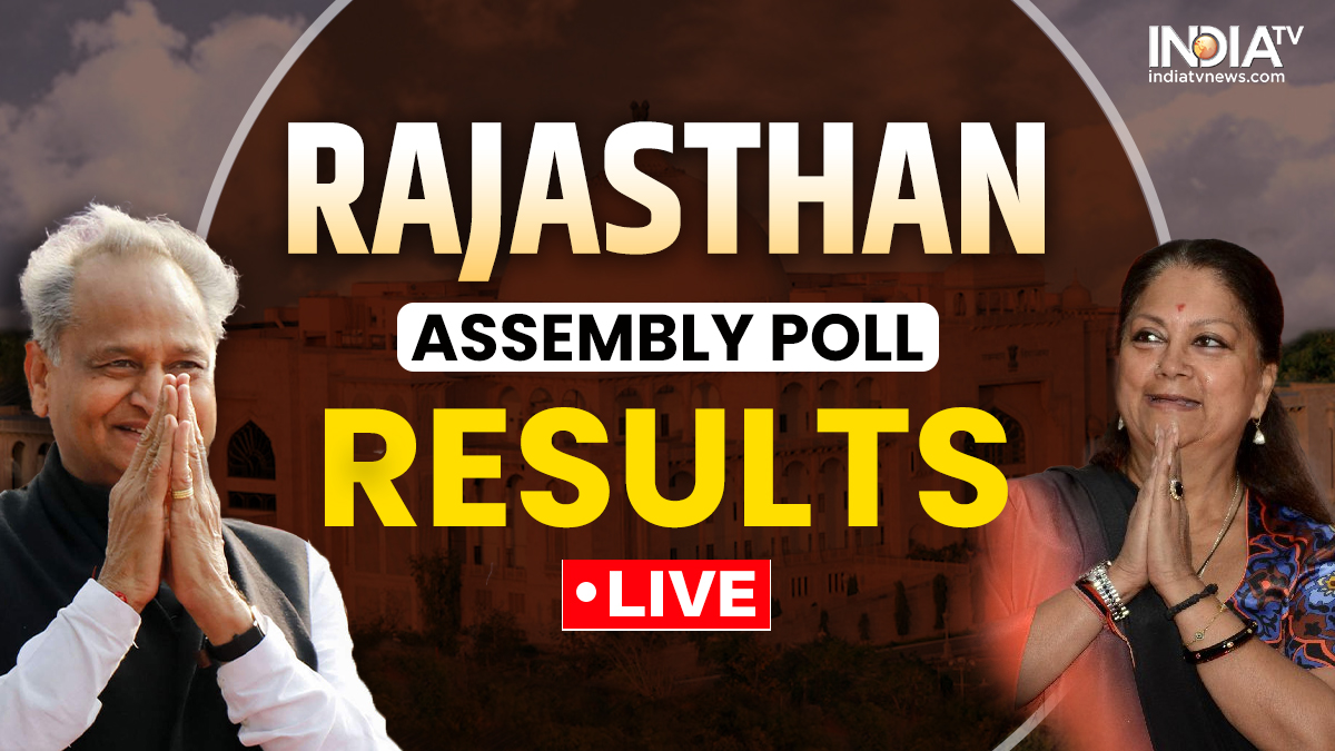 Rajasthan Election Results 2023 Live Streaming On India Today: Watch