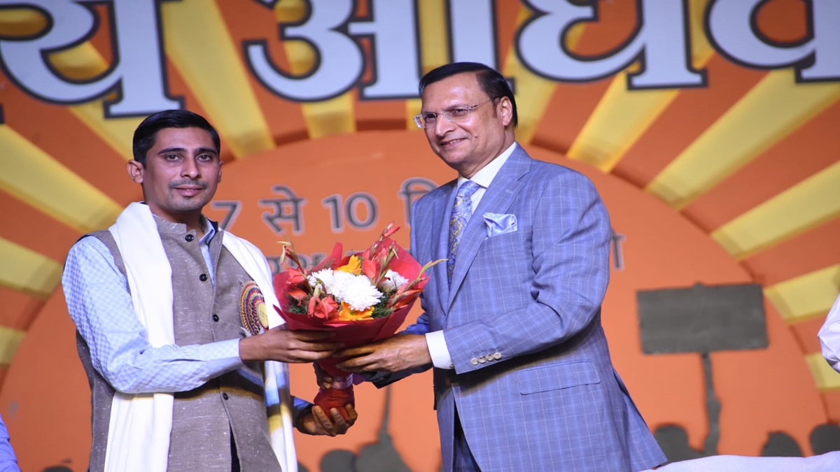 69th ABVP Conference: India TV's Editor-in-Chief Rajat Sharma attends Yashwantrao Kelkar Youth awards in Delhi