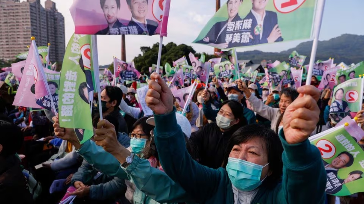 'Won't let war break out...': Taiwan's vice-presidential frontrunner blames China for tensions