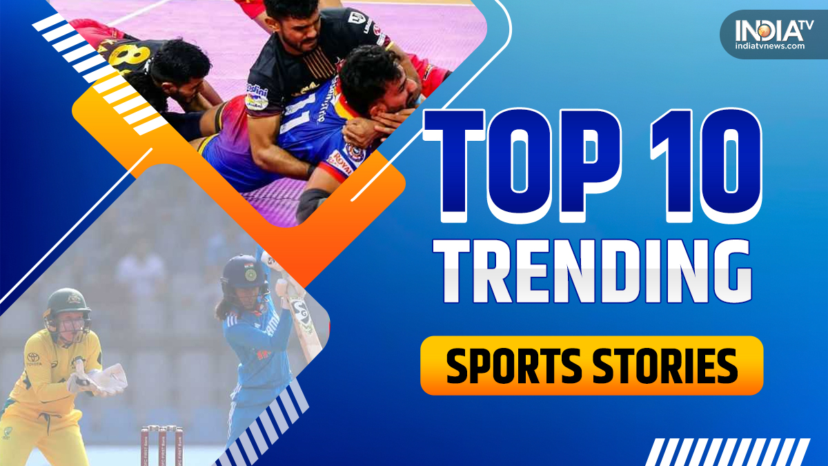 India TV Sports Wrap on December 30: Today's top 10 trending news ...