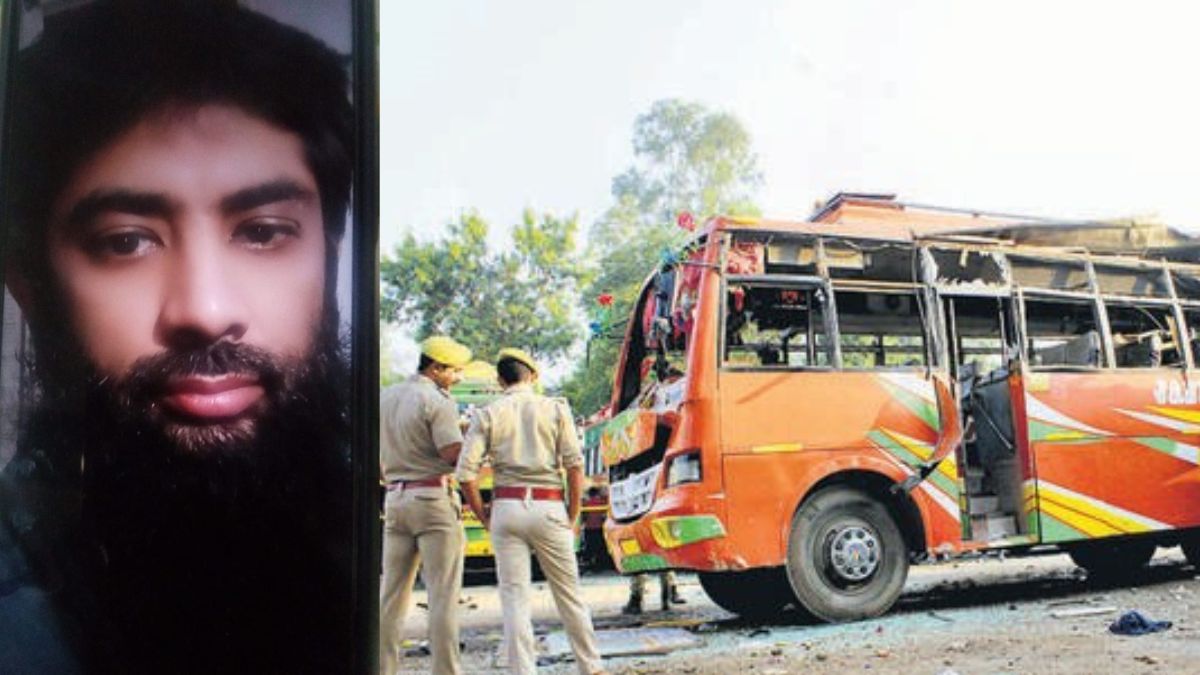LeT terrorist Hanzla Adnan and a file picture of the Udhampur attack.