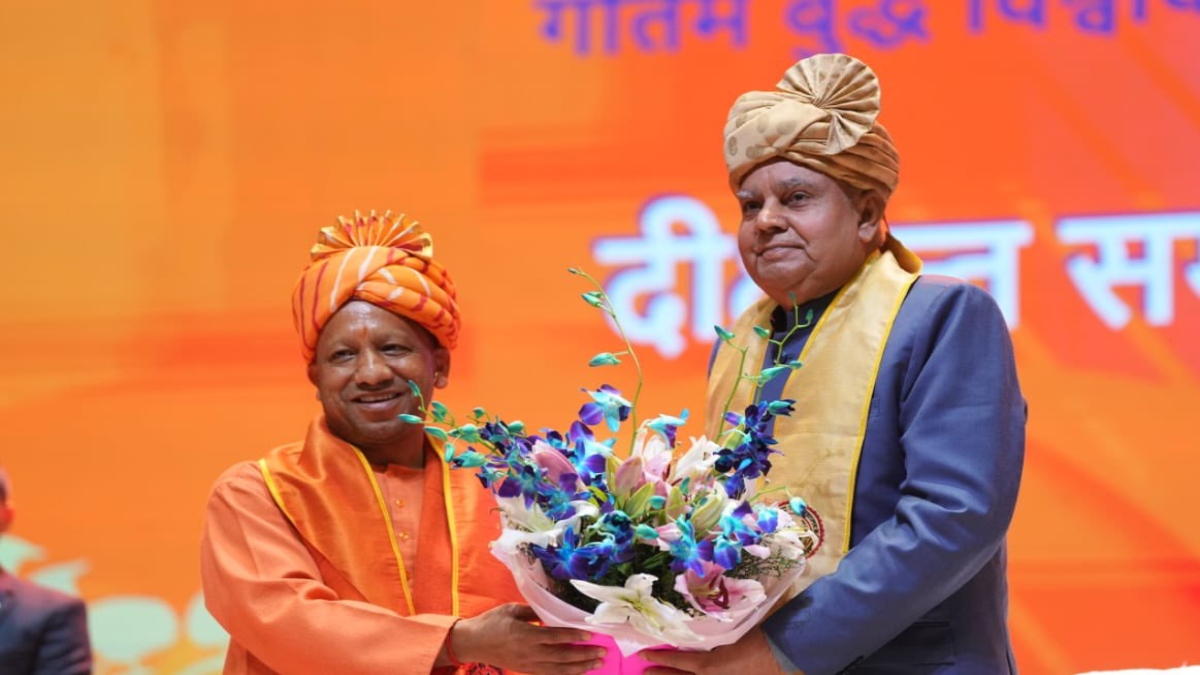 Vice President Dhankhar heaps praise on Yogi, says ‘Uttar Pradesh is role model of role models’