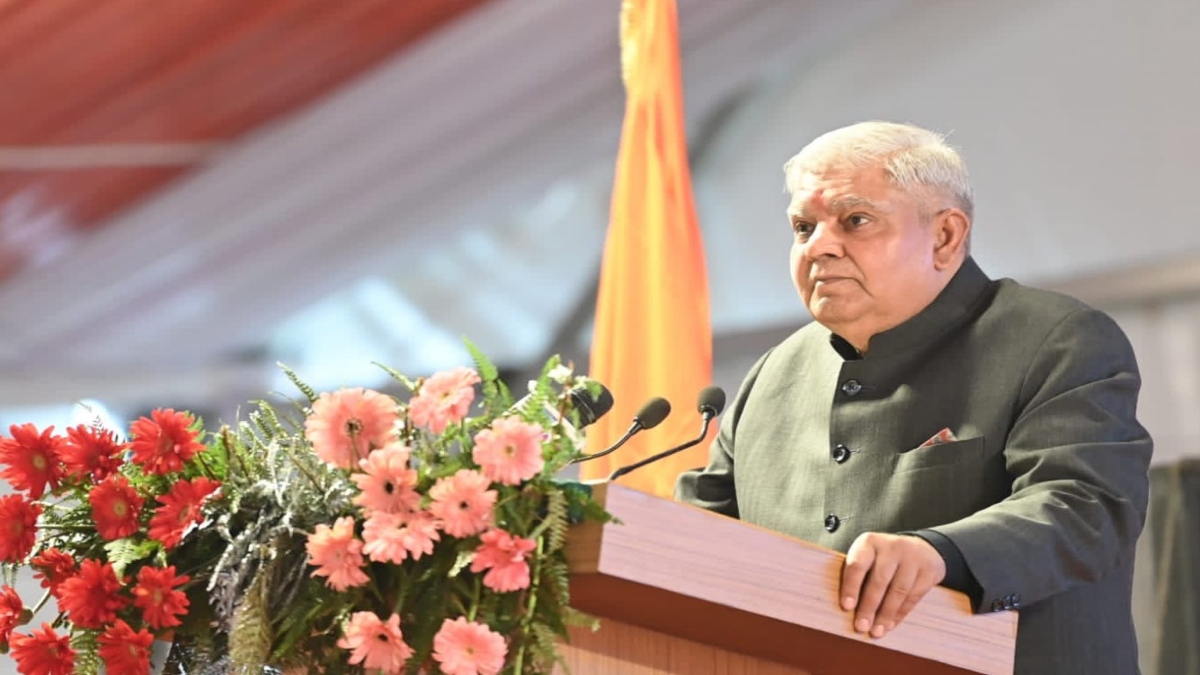 Forces scornful towards India's culture should be retaliated against: Vice President Dhankhar