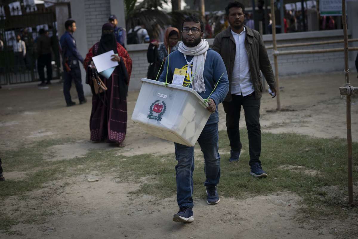 Bangladesh Elections: Amid Violence And Opposition Boycott, Voter ...