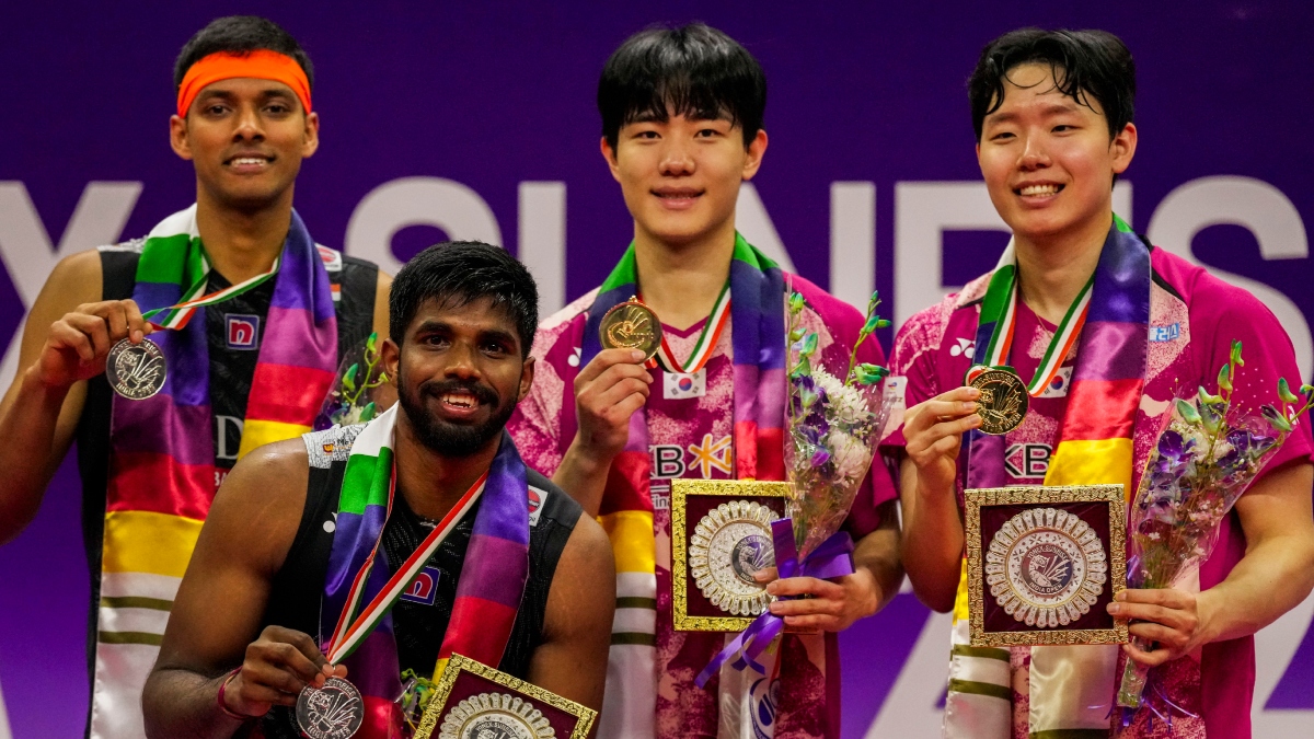 Chirag Shetty-Satwiksairaj Rankireddy go down to world champions Min Hyuk-Seung Jae in India Open Final