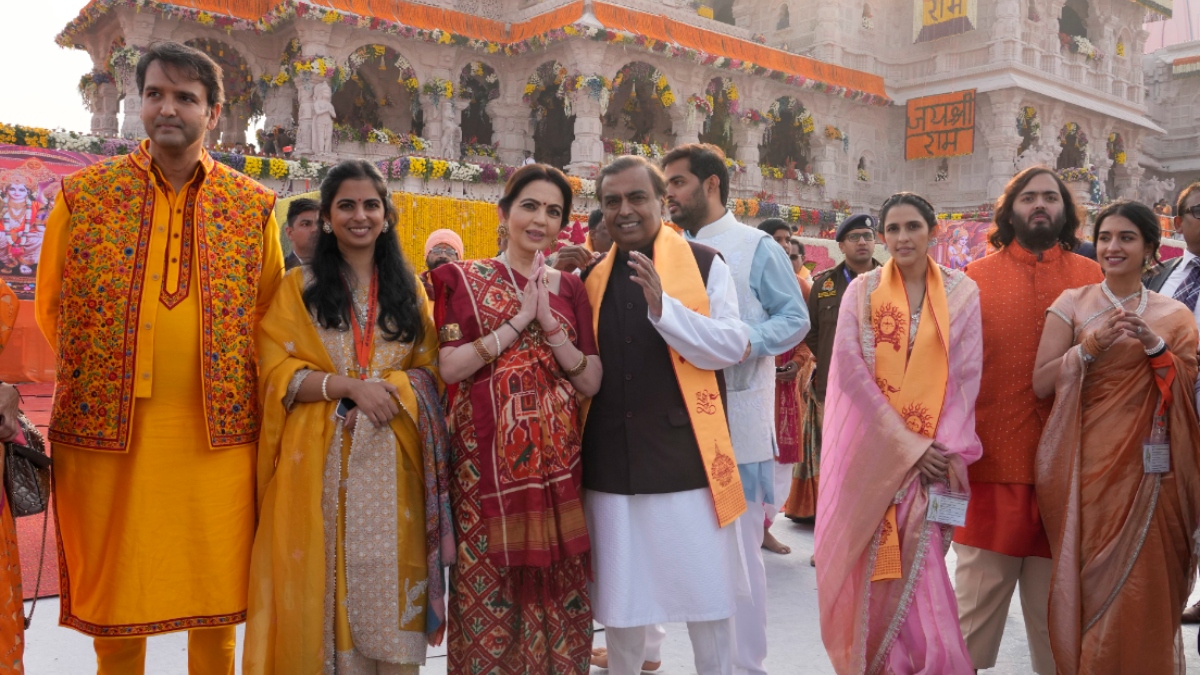 Ayodhya Ram Mandir: Ambani family donates Rs 2.51 crore to Ram Janmabhoomi Trust