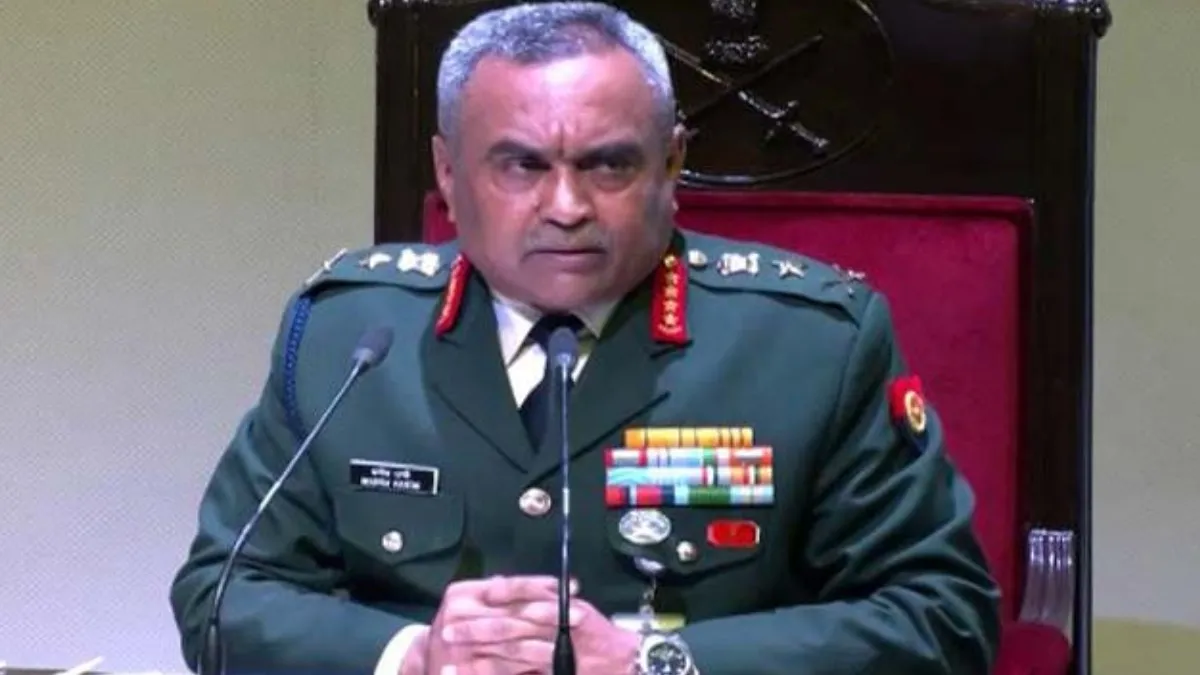 Army chief General Manoj Pande 