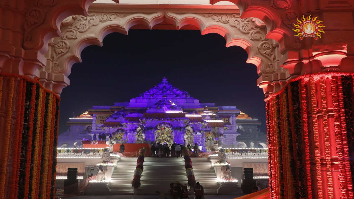 Ayodhya Ram Mandir Isro Unveils Spectacular View Of Ayodhya S Ram My Xxx Hot Girl 9993