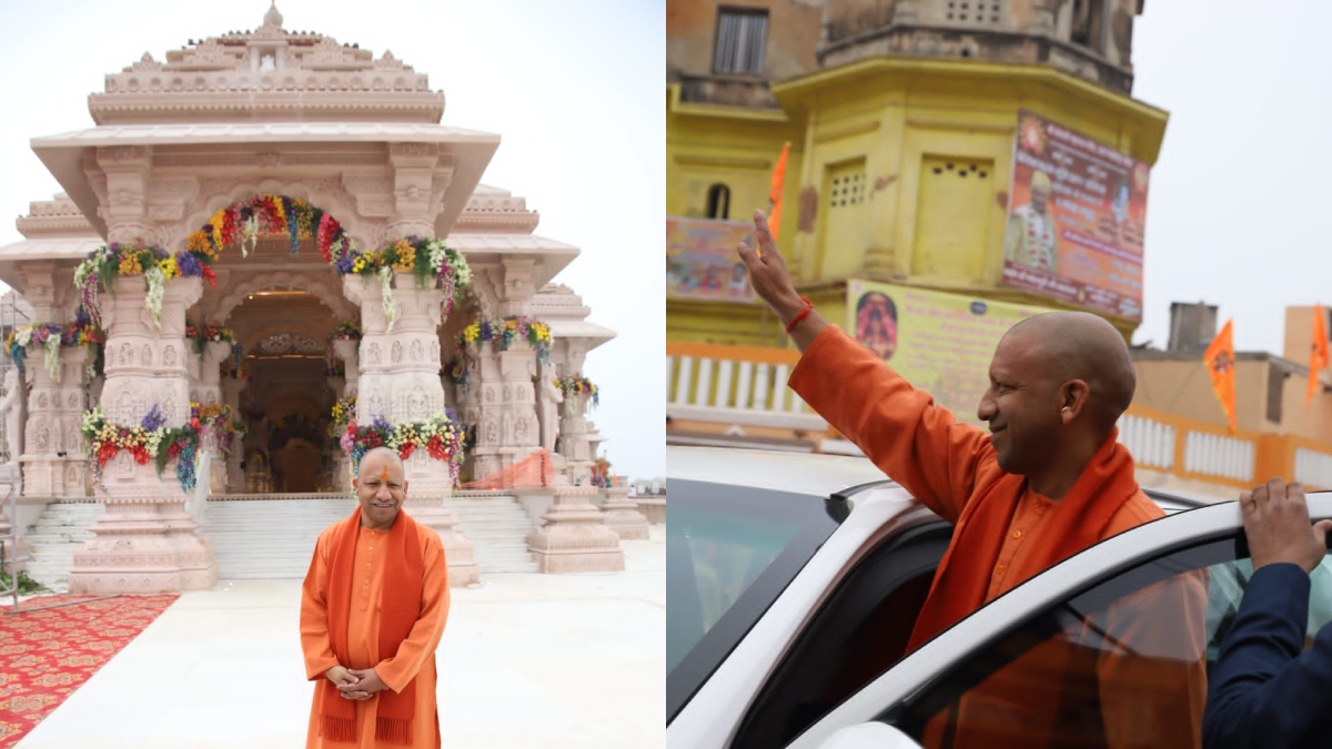 Ram Mandir: Yogi Adityanath inspects final preparations for 'Pran ...