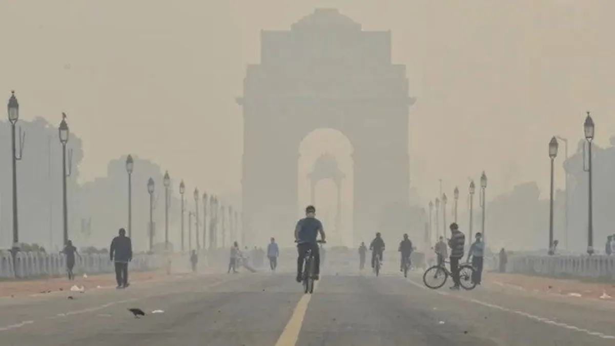 The air quality of the national capital remains in the 'very poor' category. 