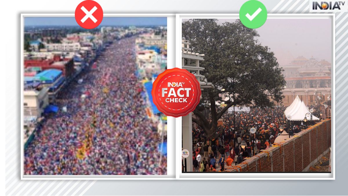 FACT CHECK: No closure of Ramlala darshan in Ayodhya due to long queue, viral claims debunked