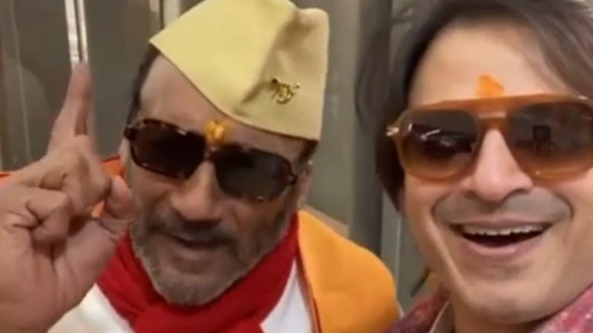 Jackie Shroff attended Ram Mandir inauguration barefoot, Vivek Oberoi reveals | See Photo