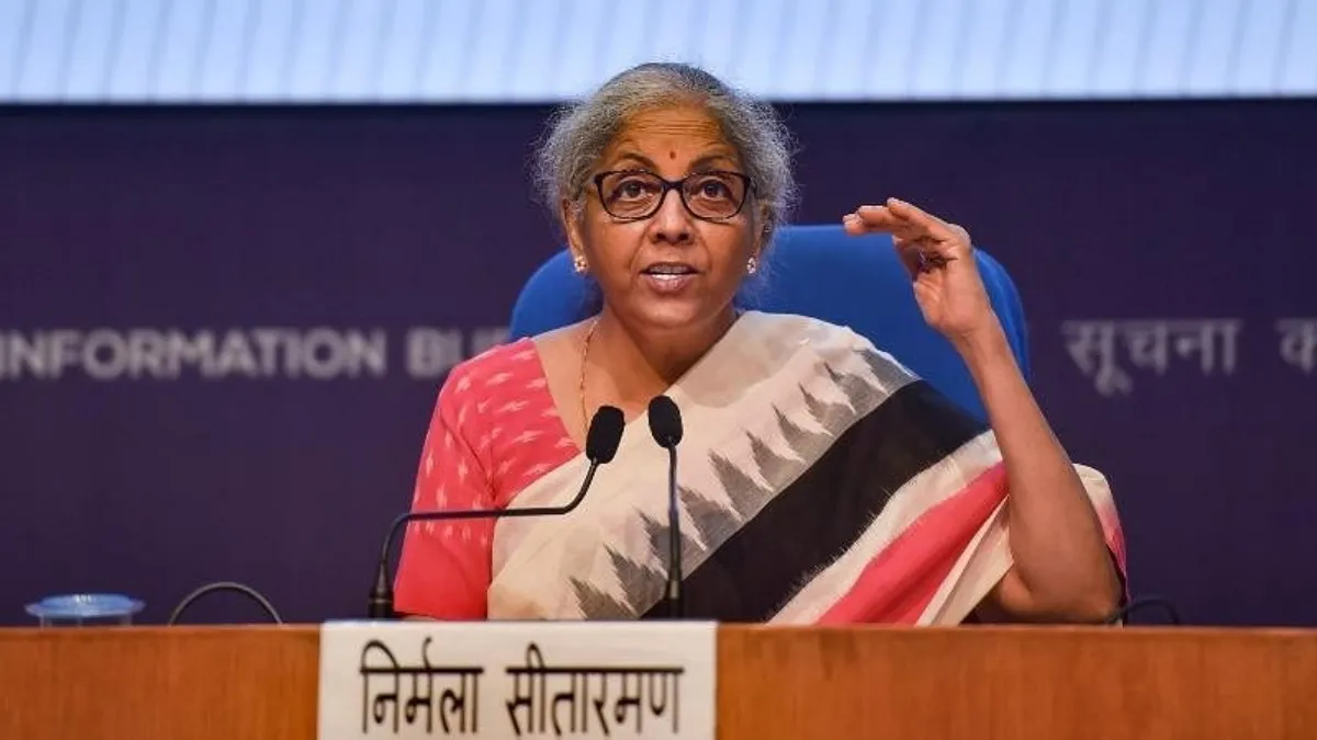 Finance Minister Nirmala Sitharaman