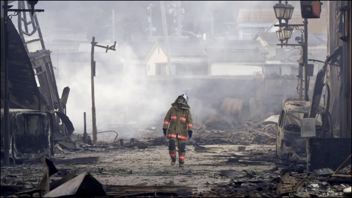 Japan earthquakes: Death count rises to 64 as survivors face freezing ...