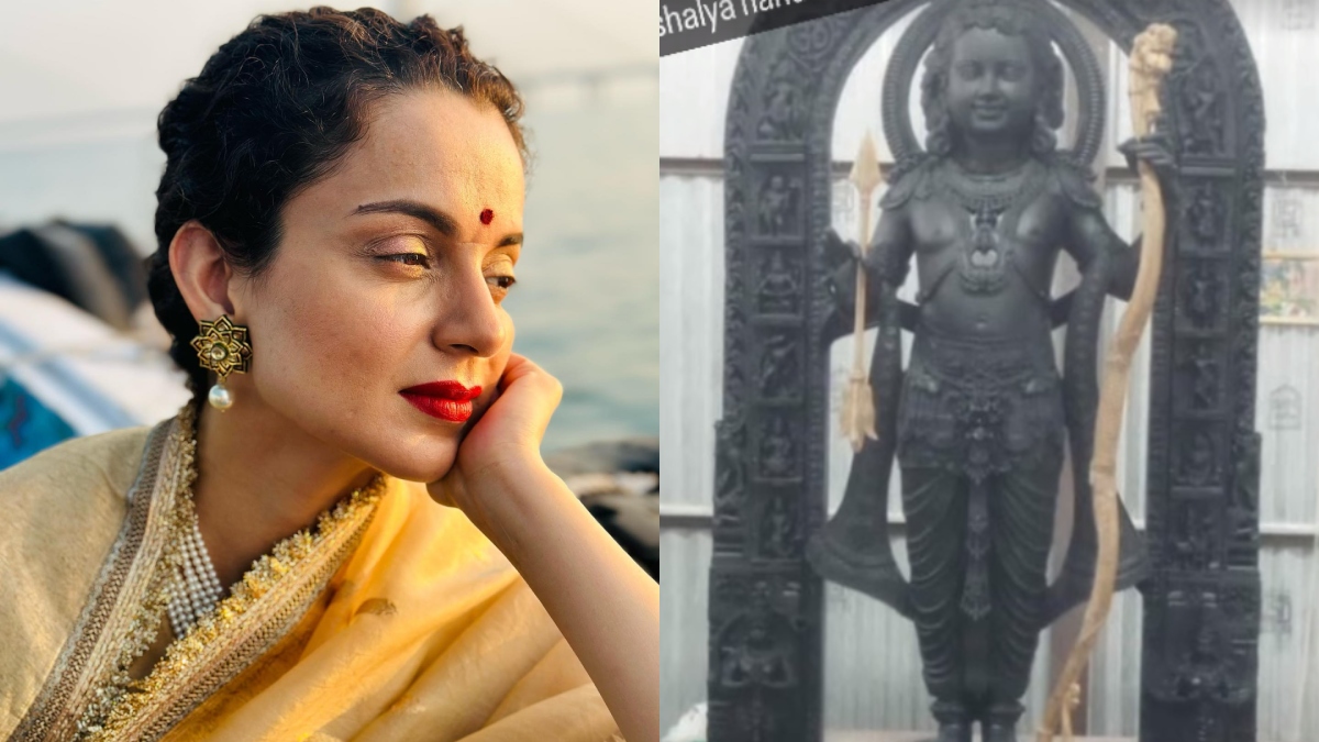 Kangana Ranaut On First Look Of Ram Lalla Idol India Tv Mumbai Times