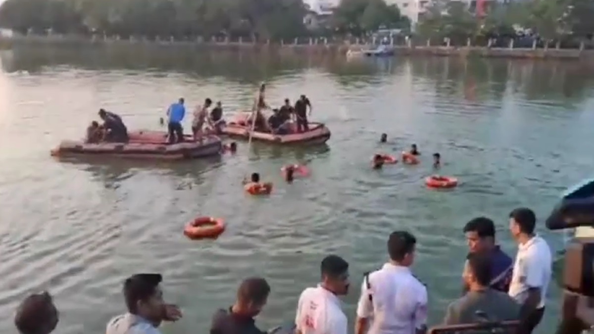 Gujarat: 14 children, two teachers dead after boat capsizes in Vadodara's Harani lake