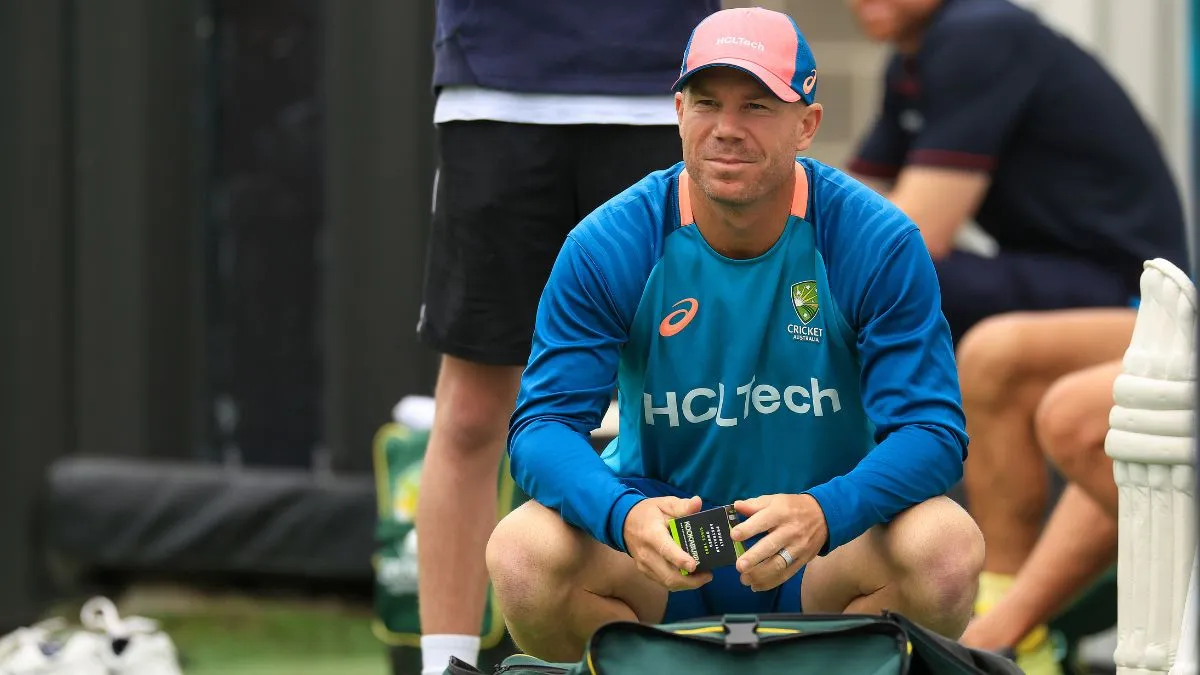 David Warner at Sydney Cricket Ground on January 1, 2024