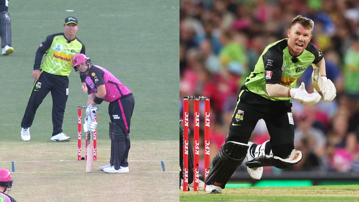 WATCH | Cheeky sledge from David Warner provokes Steve Smith to golden duck in BBL clash