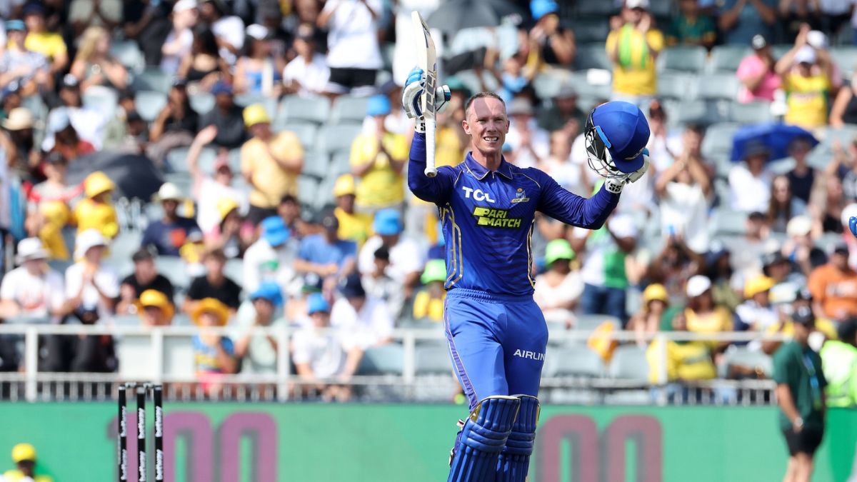 SA20 2024: Rassie van der Dussen's 46-ball century boosts MI Cape Town to record 243 against Super Kings