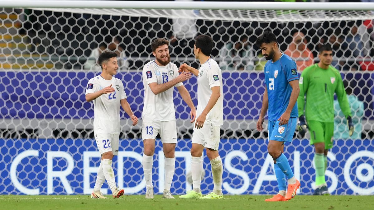 AFC Asian Cup 2023: Uzbekistan hammer India's knockout chances with dominant 3-0 win