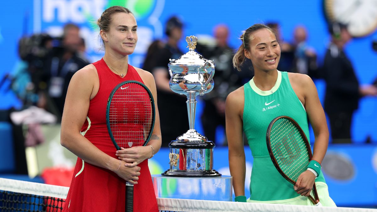 Dominant Aryna Sabalenka Beats Qinwen Zheng To Win Her Second Grand ...