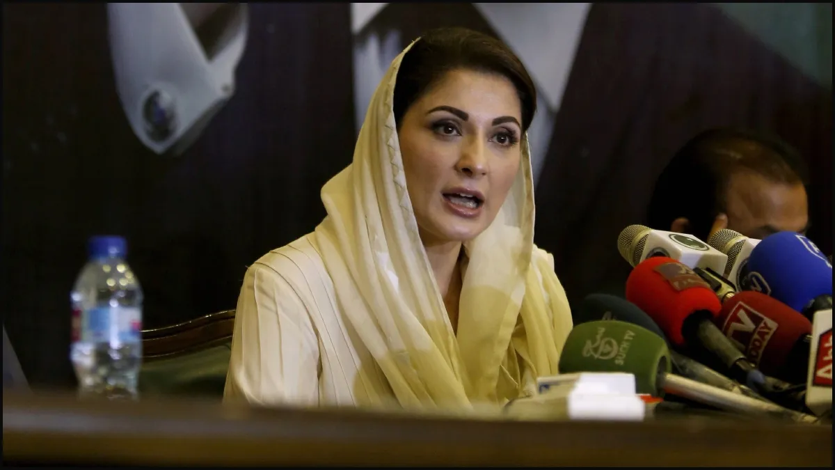 Pakistan Muslim League-Nawaz leader Maryam Nawaz Sharif.