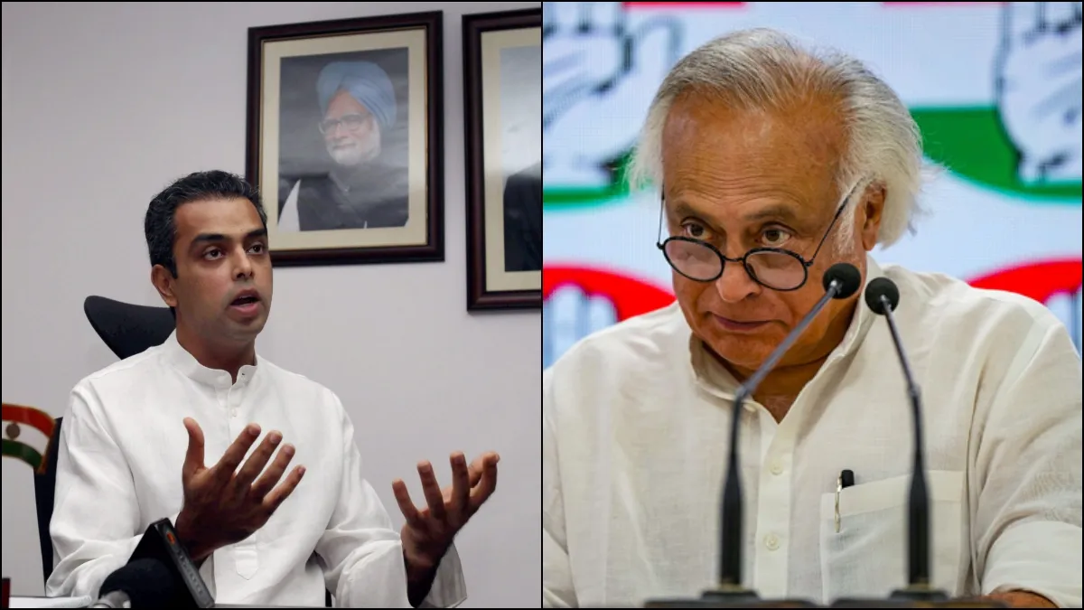 Milind Deora and Jairam Ramesh 