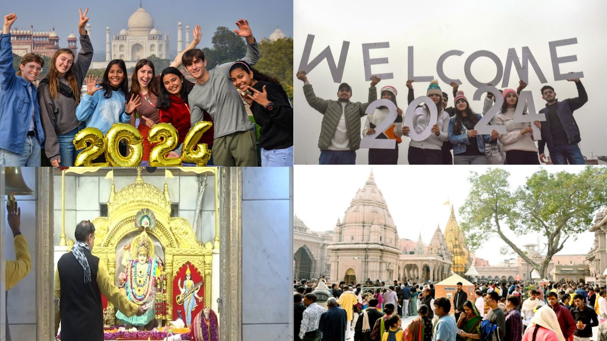 India rings in 2024 as people drown in euphoria of new year with