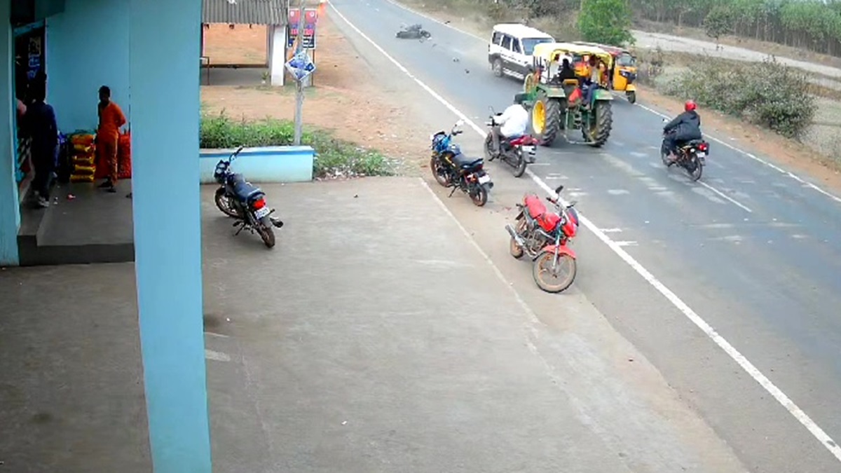 Video: Speeding SUV hits two bikers, autorickshaw while overtaking in Odisha, at least three killed