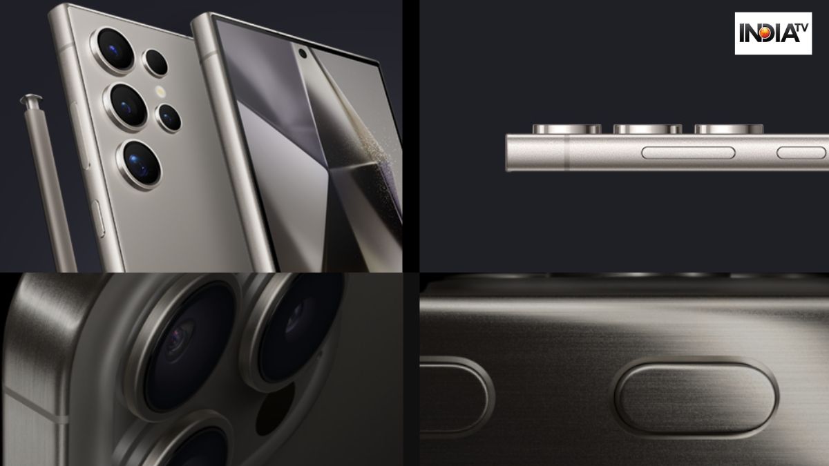 Samsung Galaxy S24 Ultra vs iPhone 15 Pro Max: Quick comparison – India TV