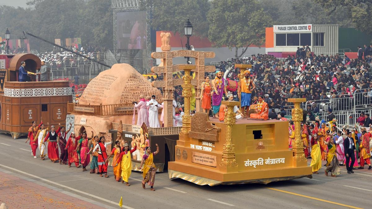 75th Republic Day parade: Culture Ministry tableau themed 'Bharat