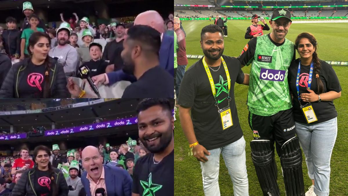 It's a yes! Indian fan shocks commentator mid-interview by proposing his girlfriend during BBL 2023-24 match