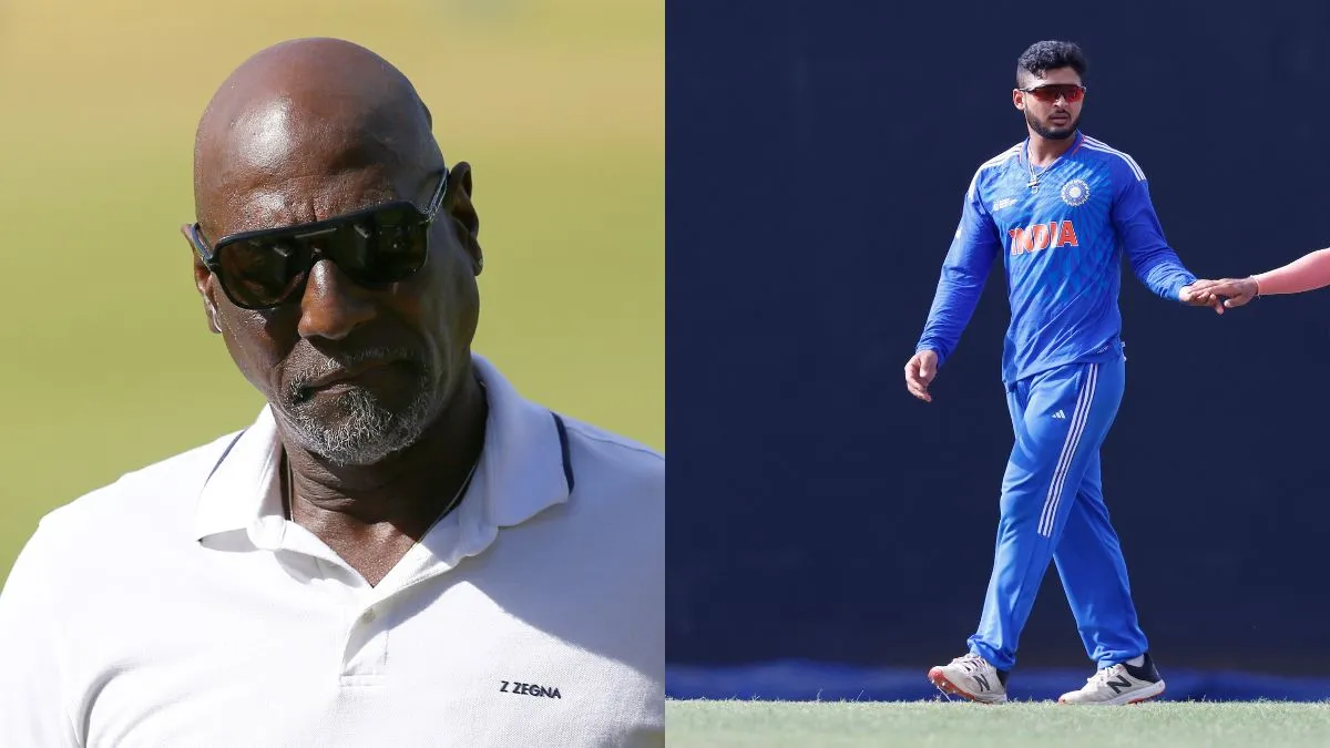 Viv Richards and Riyan Parag