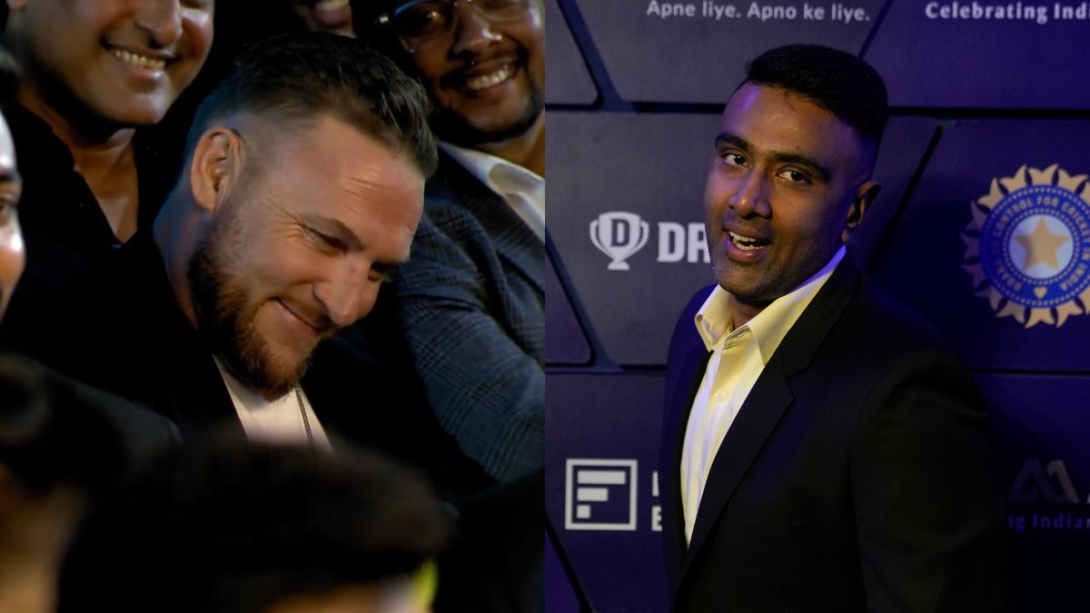 Bazball: R Ashwin's reason of excitement for England series, Brendon McCullum smiles sheepishly