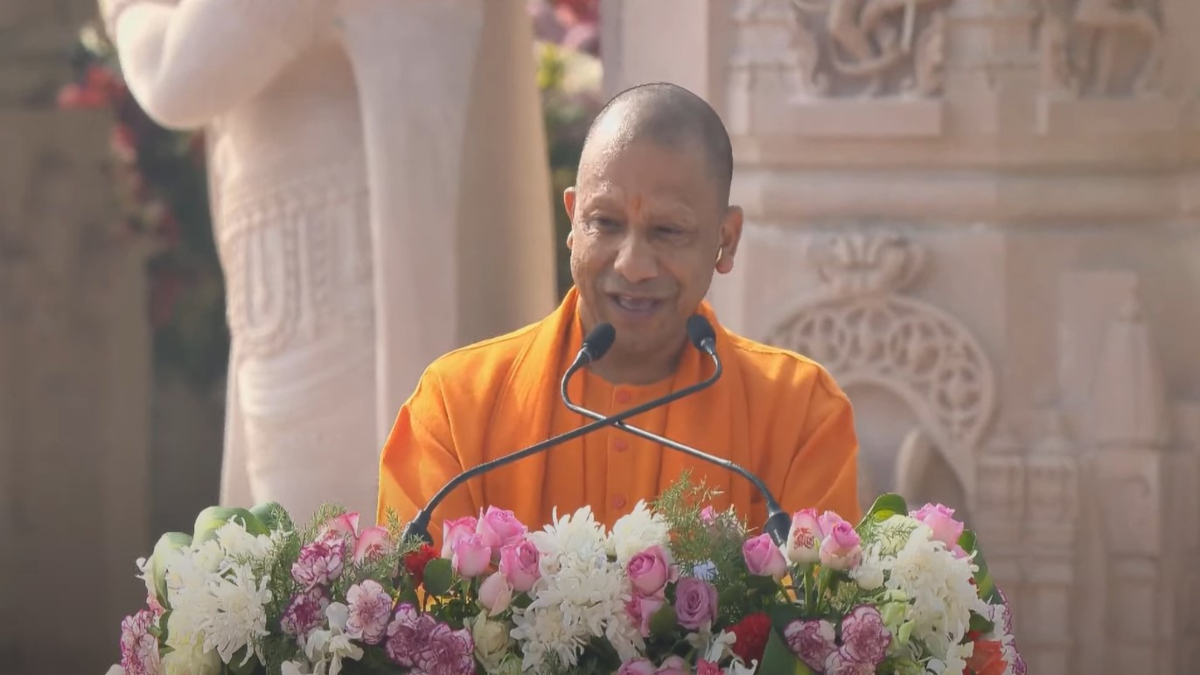 Ram Temple has been built where we had resolved to build it: CM Yogi in Ayodhya