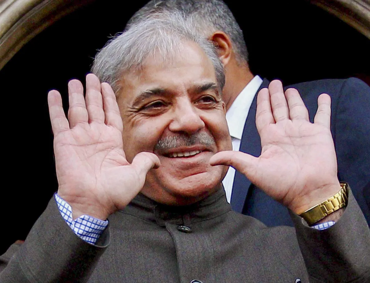 PML-N leader Shehbaz Sharif 