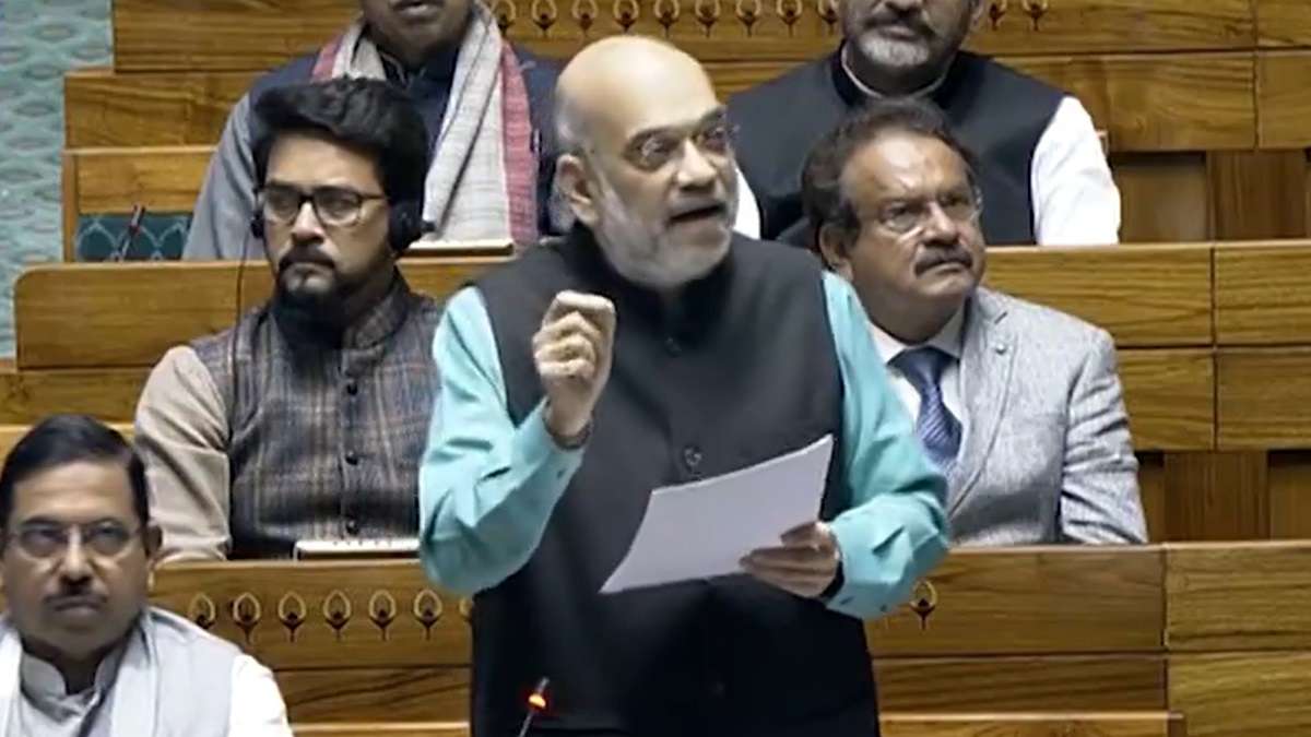 Fight of 500 years has come to end: Amit Shah amid 'Jai Shri Ram' slogans in Lok Sabha