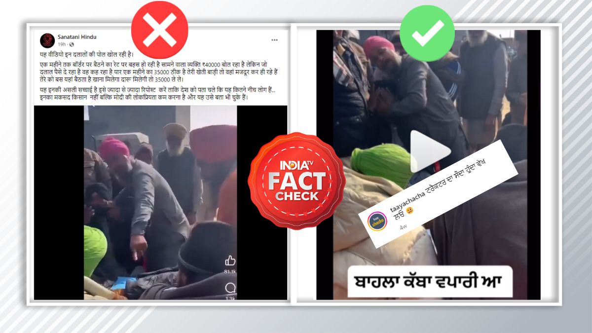 FACT CHECK: Video claiming farmers joining protest in exchange for ...