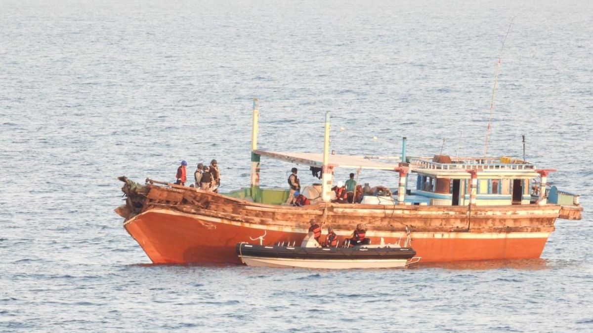 Indian Navy swiftly responds to distress call from Iranian fishing vessel, extends medical aid to crew