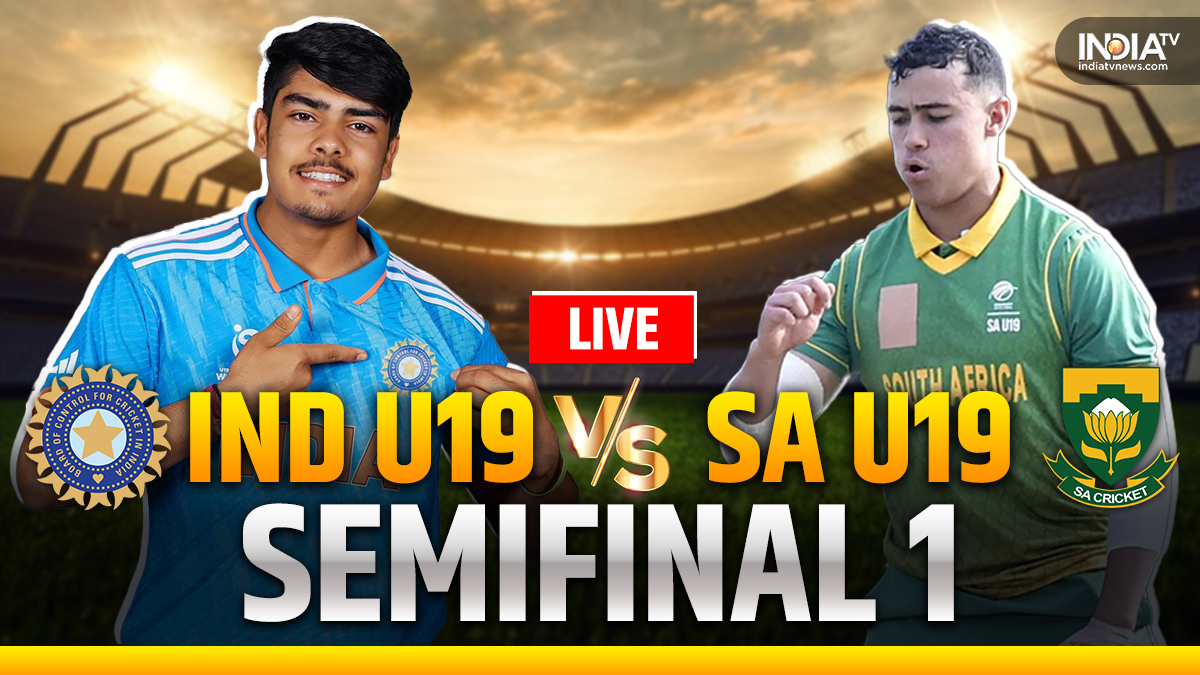 IND vs SA Live U19 World Cup Semifinal: Uday Saharan's boys look to topple Proteas challenge in Benoni