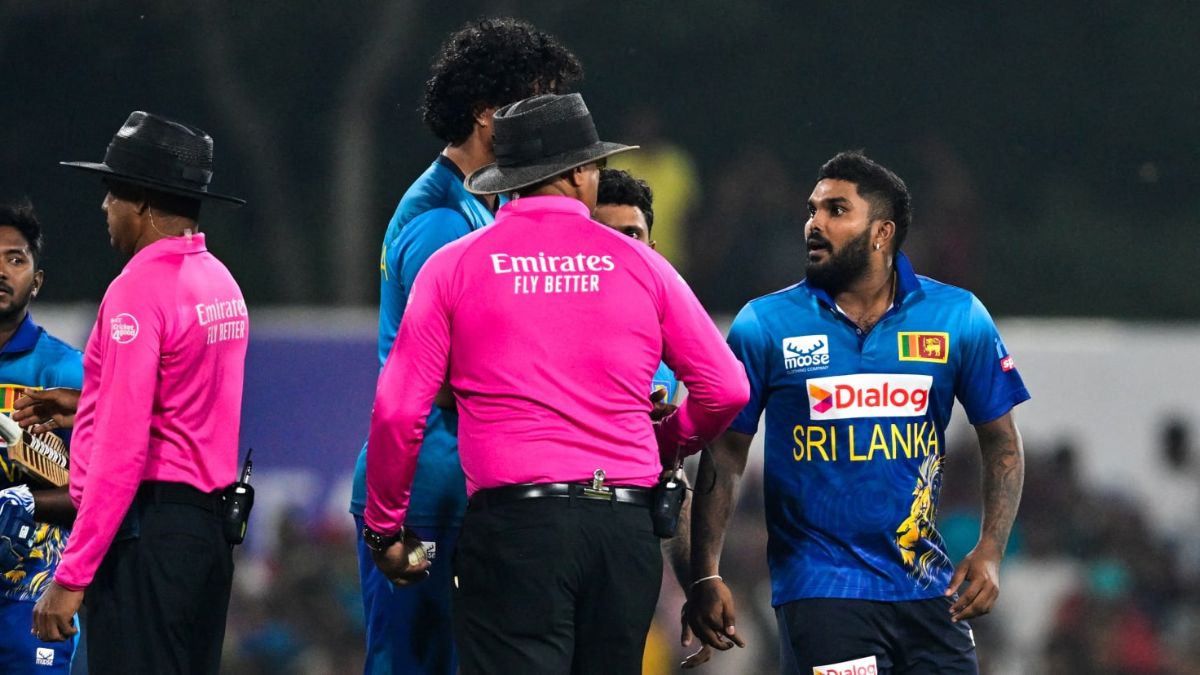 ICC slaps Wanindu Hasaranga with two-match suspension for breach of Code of Conduct