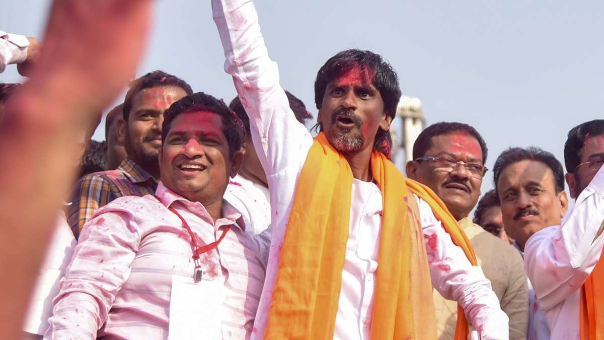 Manoj Jarange booked for inciting people to bloc roads during Maratha quota stir