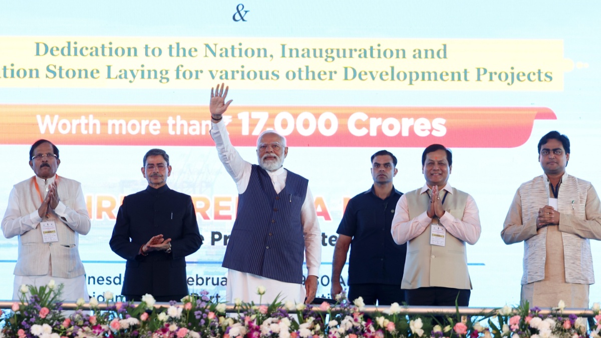 'Ek Bharat Shrestha Bharat': PM Modi unveils infrastructure projects worth over Rs 17,000 cr in Tuticorin