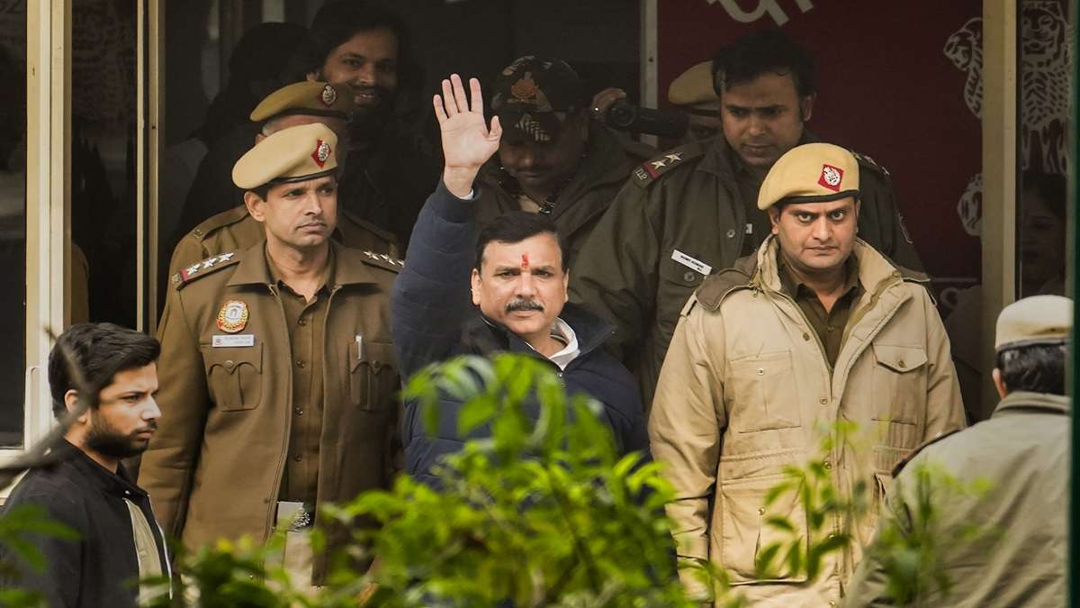 Delhi Court Allows Jailed AAP MP Sanjay Singh To Sign Papers For Rajya