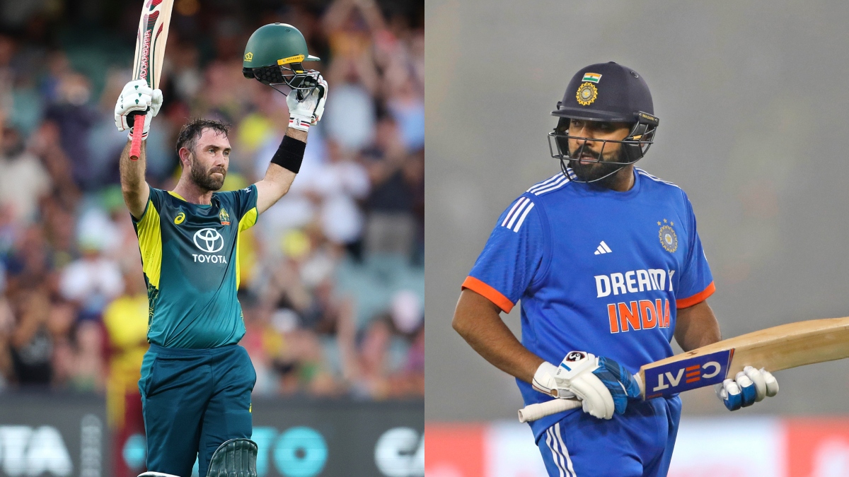 AUS vs WI: Glenn Maxwell equals Rohit Sharma's world record with blistering century against West Indies