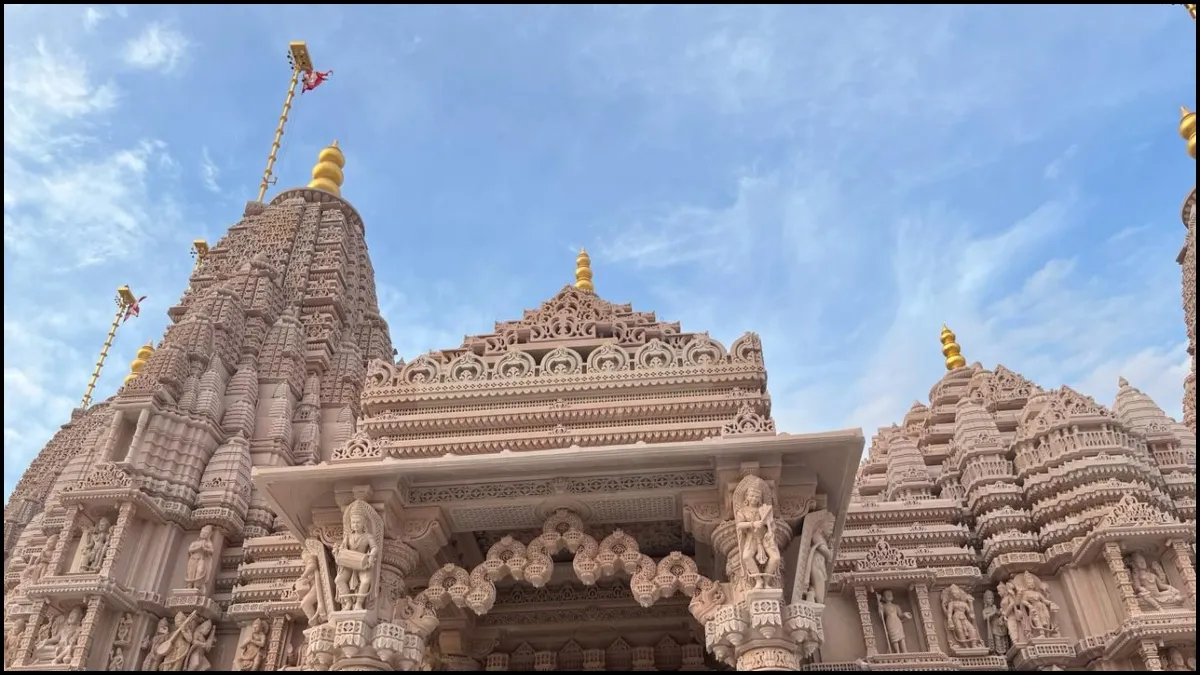 BAPS Hindu Temple in Abu Dhabi, United Arab Emirates