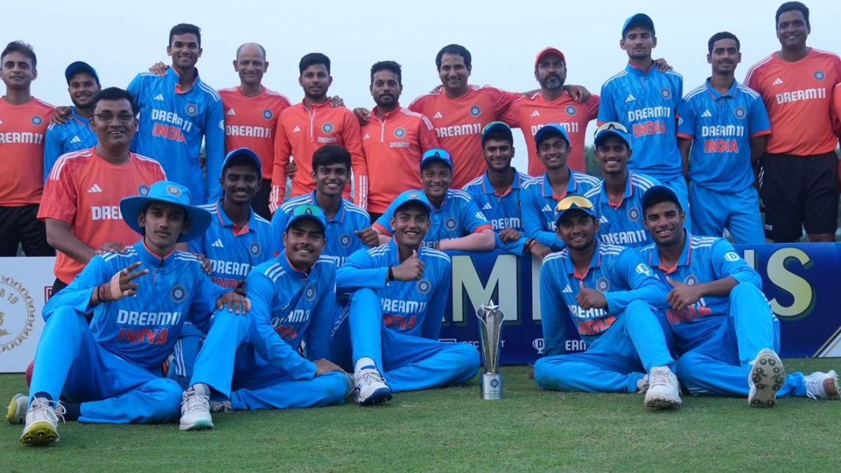 ICC U19 Men's Cricket World Cup final: Uday Saharan's India U19 team ...