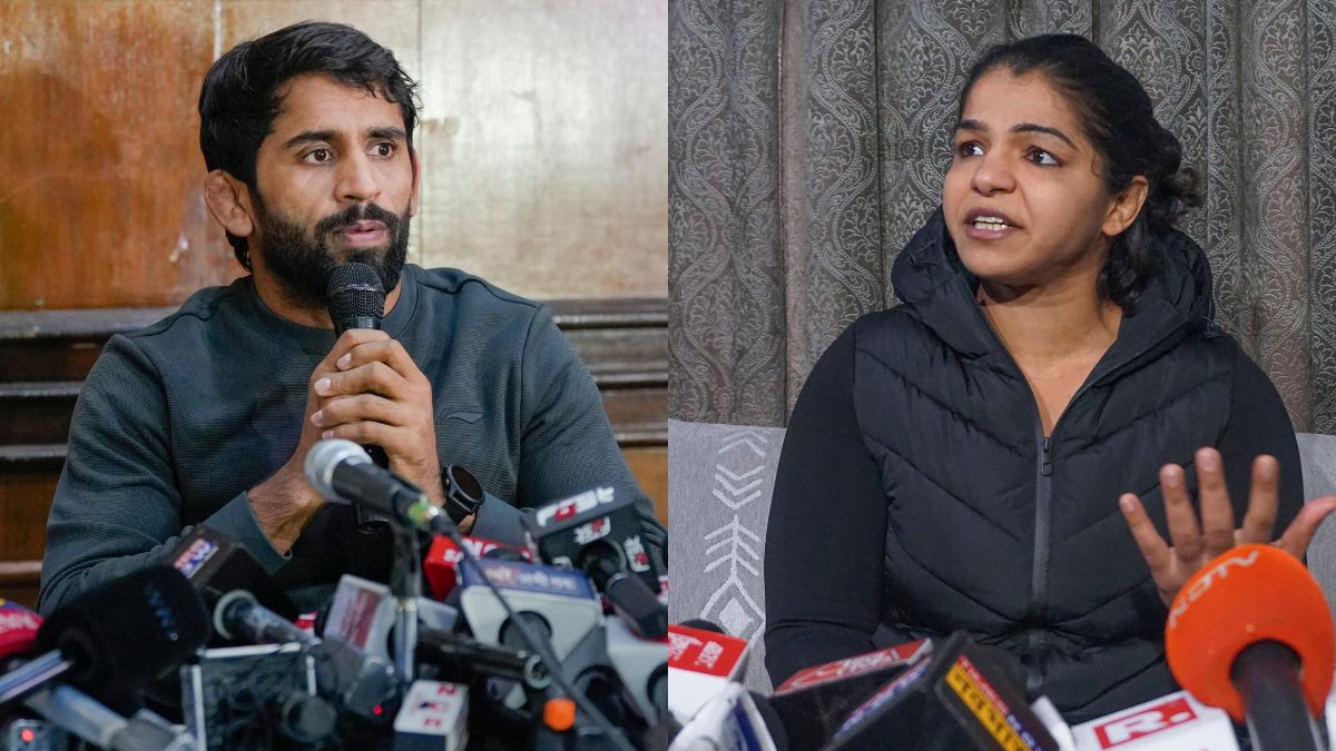 'Wrestlers under threat again': Bajrang Punia, Sakshee Malikkh write open letter to UWW after WFI's reinstation – India TV